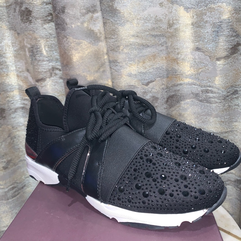 Carvela Lament Bling embellished sneakers Size 9.5